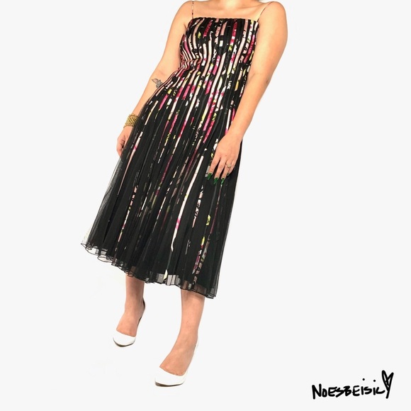JS Collections Dresses & Skirts - JS Collection Floral Pleated Dress